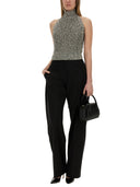 Alysi Sequined Tricot Top
