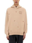 Emporio armani ricamato felpa