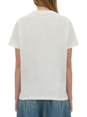 Ganni "cereza" camiseta