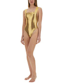 Versace One Piece Swimsuit With Greek Border