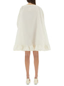 Patou Ruffle Saum Kleid