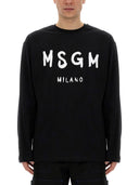 Msgm Cotton T Shirt