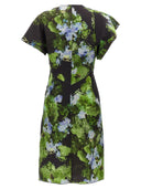 Victoria Beckham Blumengedruckter Kleid