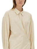 Lemaire "gerade Kragen verdrehte" Kleid