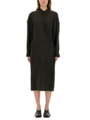 Vestido Lemaire "Cuello Recto Retorcido"