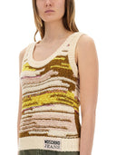 Moschino Jeans Multicolor Knit Top