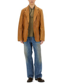 Our Legacy Leather Opening Blazer