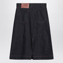 Victoria Beckham Jupe en jean bleu foncé
