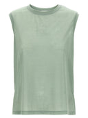 Victoria Beckham Logo Stickerei Top