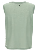 Victoria Beckham Logo Stickerei Top