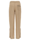 Victoria Beckham Pantaloni "Pajama Dettagli Piega"