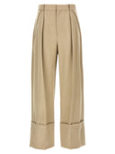 Victoria Beckham Maxi Turn Up Pants