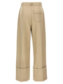Victoria Beckham Maxi Turn Up Pants