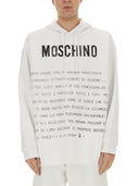 Moschino "Arkivbesked" hættetrøje