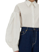 Nina Ricci Shirt With "Cocoon" Sleeves