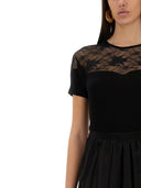 Nina Ricci top med blonderindsats