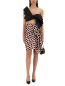 Nina Ricci Skirt With Asymmetrical Bow Detail