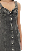 Moschino Jeans Denim Midi Abito