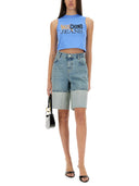 Moschino Jeans Denim Bermuda Shorts