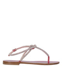 Eddi Cuomo Sandals Fuchsia
