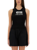 Moschino Jeans Tops With Logo