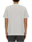 T-shirt imprimé de logo Moschino