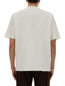 Drôle De Monsieur Tennis Court Print T Shirt