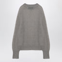 ROTATE BIRGER Christensen Grey Mohair Blend Jumper