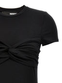 Rotate Birger Christensen 'Fitted Twisted' T Shirt