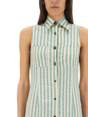 Alysi "Colorful Stripes" Chemisier Dress