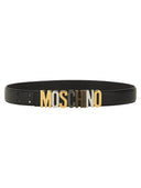 Cinturón Moschino con logotipo