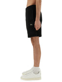 Lacoste Cotton Fleece Cargo Shorts