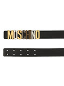 Cinturón Moschino con logotipo