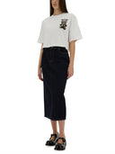 Moschino Cropped T Shirt "Teddy Bear"