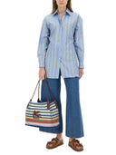 Etro Jacquard Shirt And Knot In The Back
