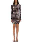 Helmut Lang "Scribble Twisted" jurk