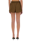 Pantalones cortos de boxer de Helmut Lang con pliegues