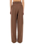 Pantalones anchos con cinturón de Dries Van Noten
