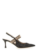 N ° 21 slingback med logo