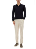 Cachemira de Zegna y camisa de seda