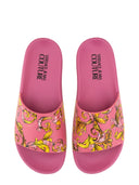 Versace Jeans Couture glider sandal med logo