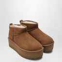 Ugg Classic Ultra Mini Chestnut Boot With Platform