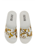 Versace Jeans Couture glider sandal med logo