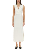 Vestido de "efecto envolvente" de Brunello Cucinelli