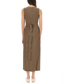 Vestido de "efecto envolvente" de Brunello Cucinelli