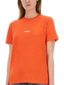 Msgm T Shirt With Logo