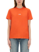 Msgm T Shirt With Logo