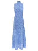 Rotate Birger Christensen 'Flower Mesh Maxi' Dress