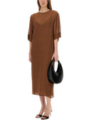 Alysi Silk Midi kjole