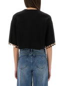 Rabanne Knit Crop T Shirt